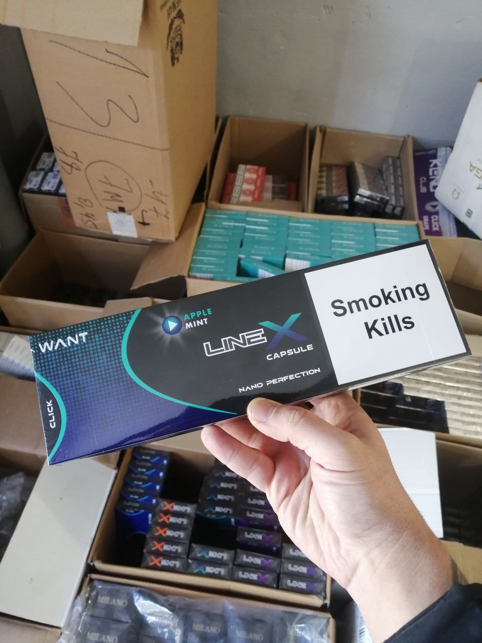 Line-X Nano Apple (яблоко, кнопка)