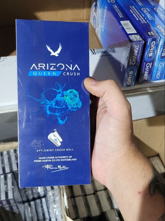 Arizona AppleMint Superslims (яблоко, кнопка)