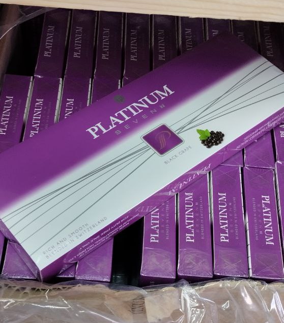 Platinum 7 Grape Superslims (виноград)
