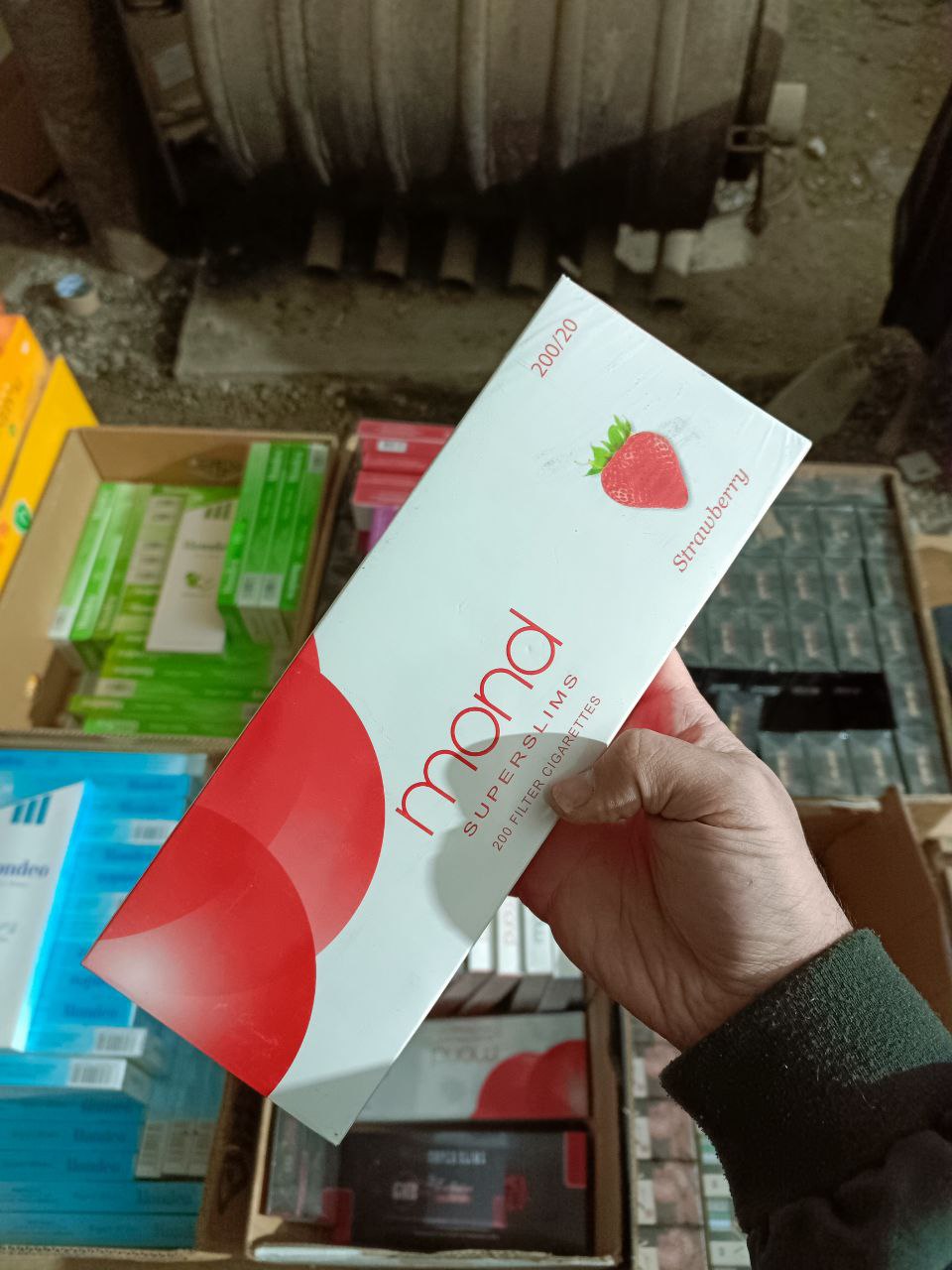 Mond Strawberry Superslims (клубника)