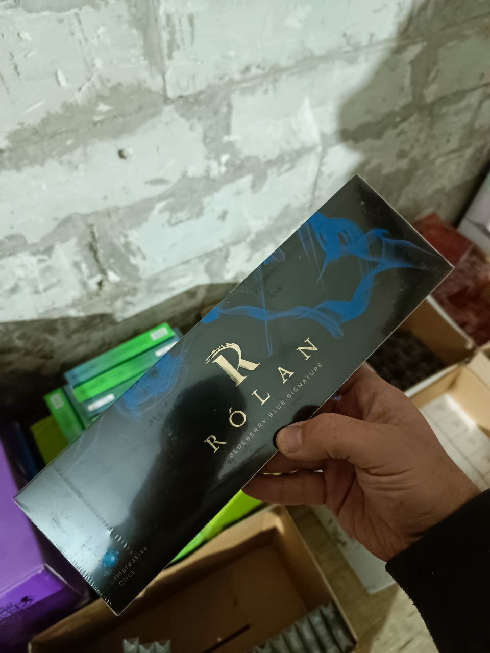 Rolan Nano Blueberry (черника, кнопка)