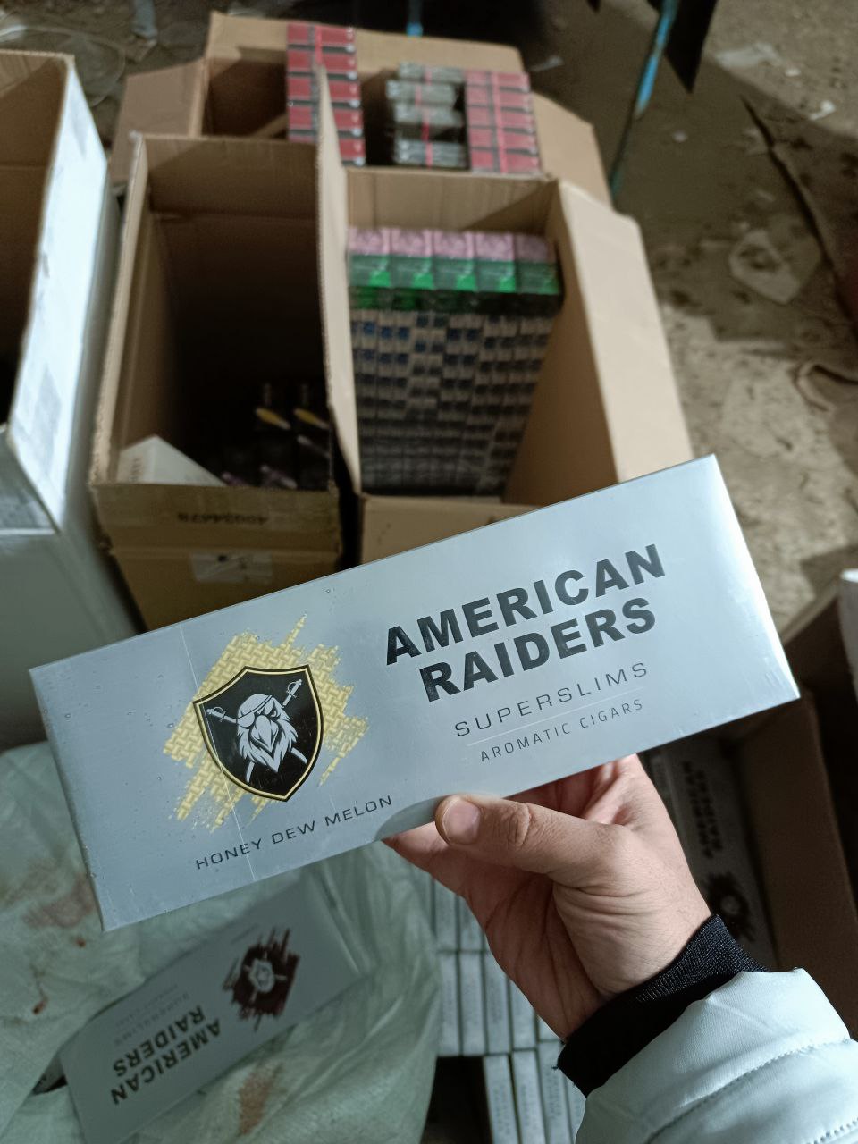 American Raiders Honey Dew Melon Superslims (дыня с медом)