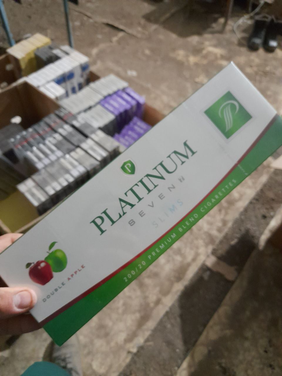 Platinum 7 Double Apple Superslims (Двойное яблоко)