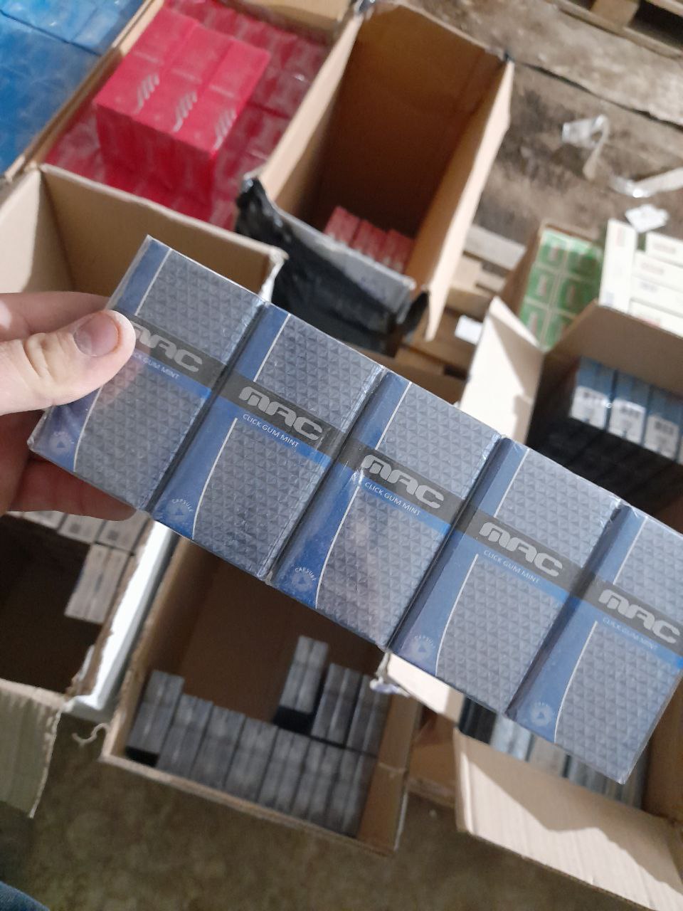 Mac QS Gum Mint (жвачка, кнопка)