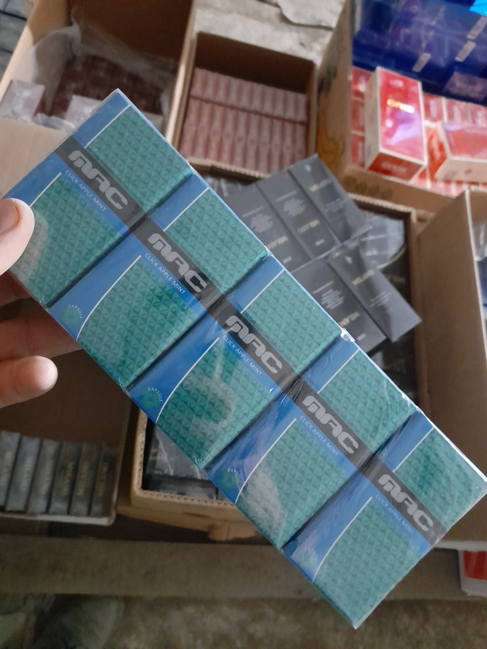 Mac QS Apple (яблоко, кнопка)