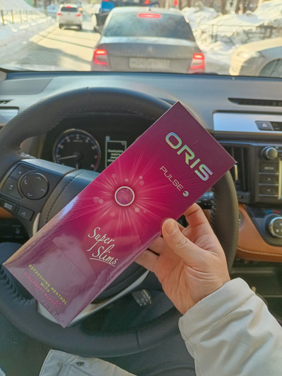 Oris Blueberry Blast Superslims (черника с ментолом)