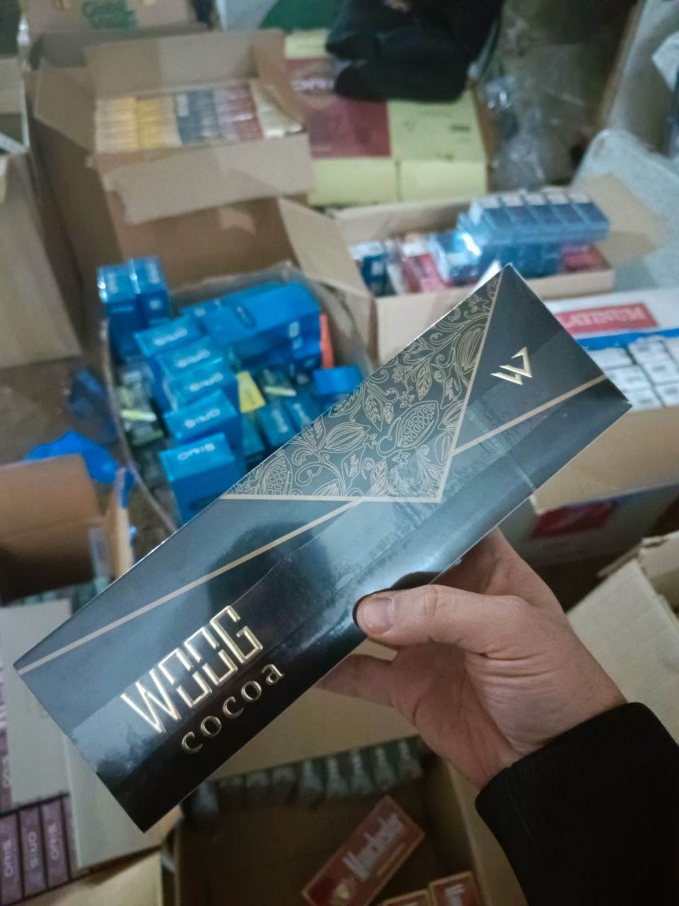 Woog Cocoa (кофе бобовое) King Size