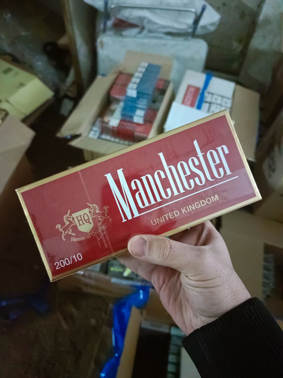 Manchester Red (10 Sigarettes) King Size