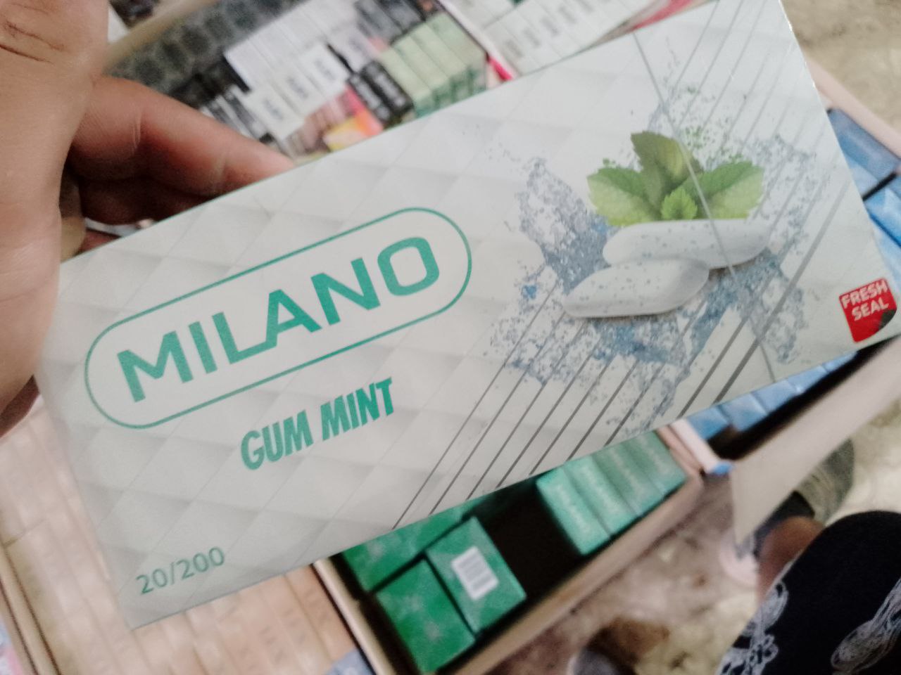 Milano Gum Mint Superslims (Жвачка)