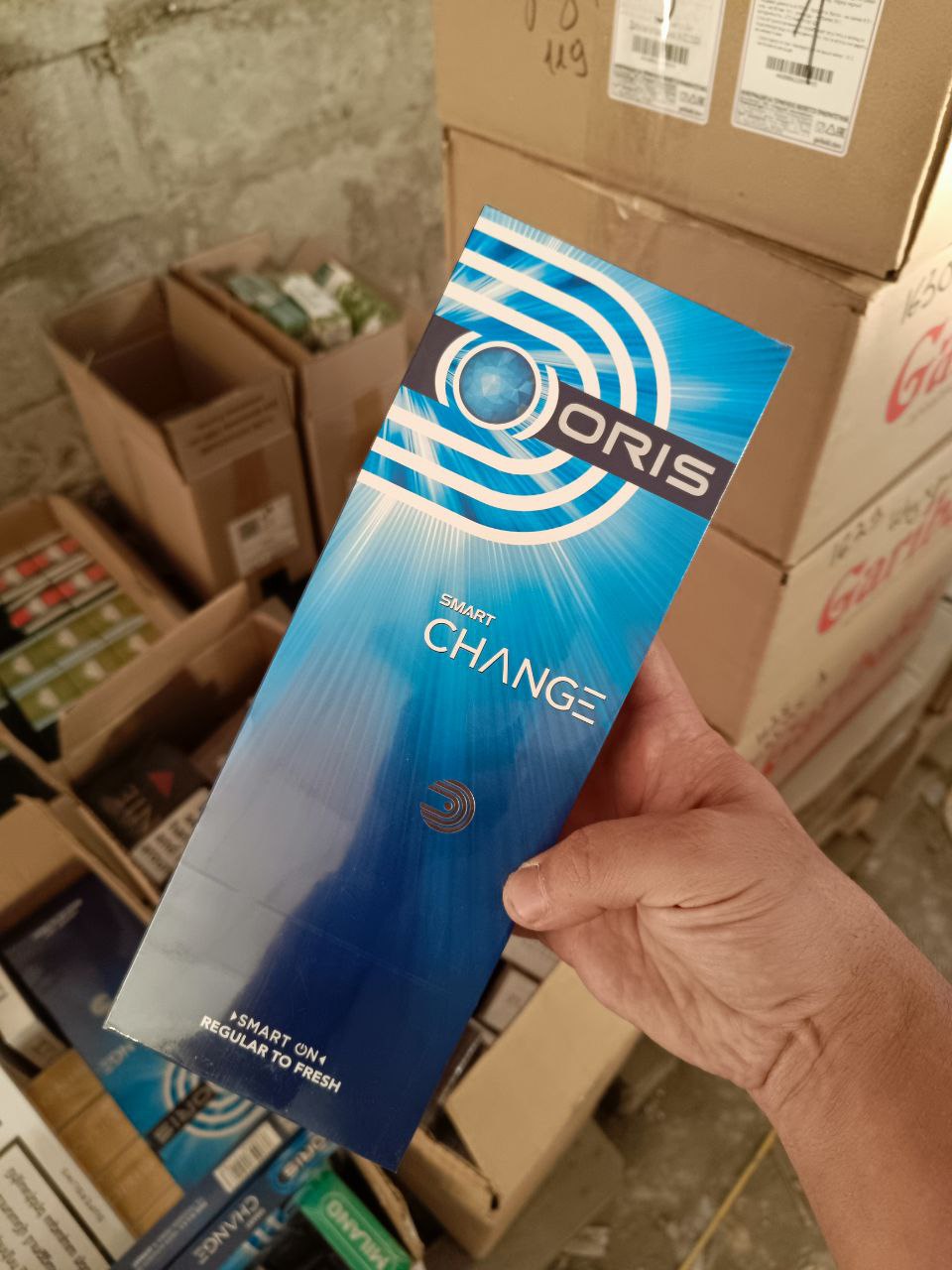 Oris Smart Change Superslims (ментол, кнопка)