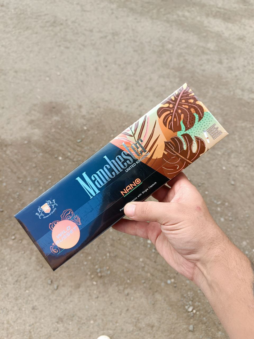 Manchester Nano Wild Russet (апельсин, кнопка)