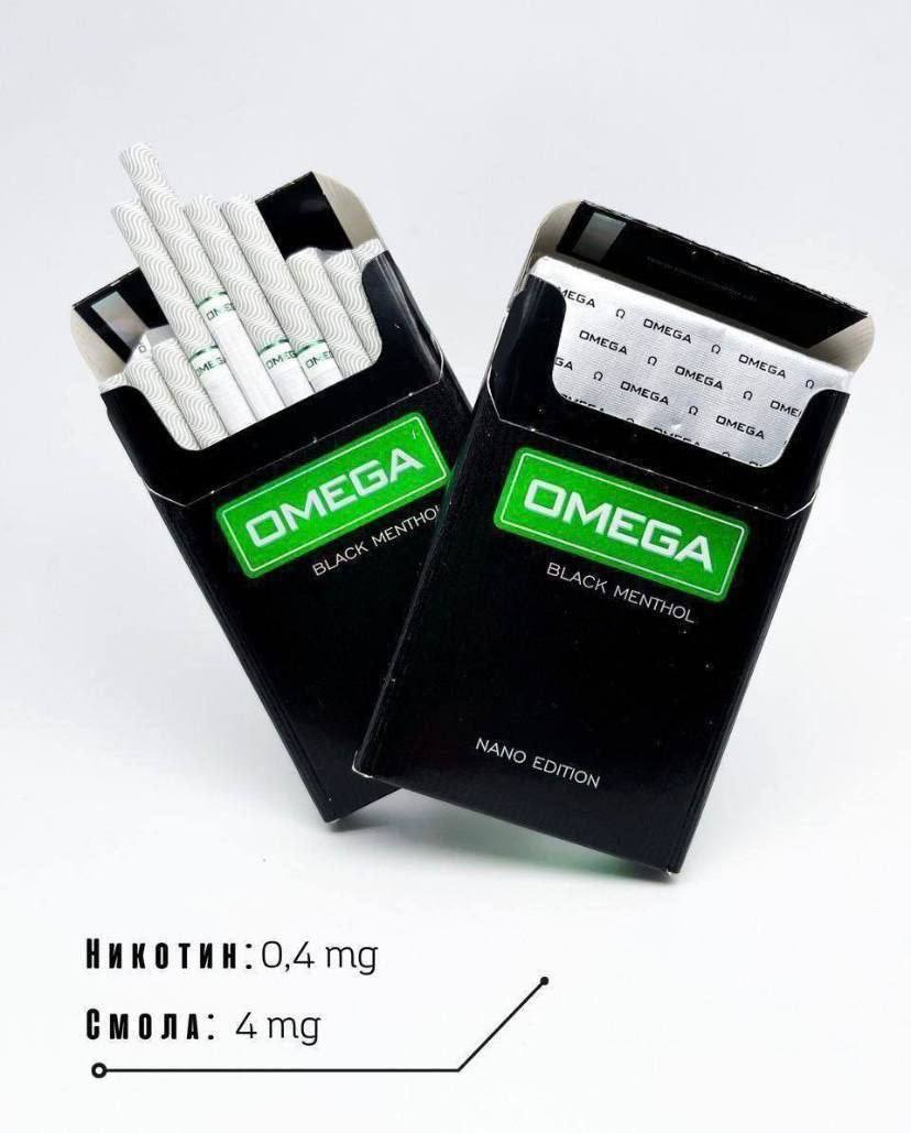 Omega Nano Black Menthol