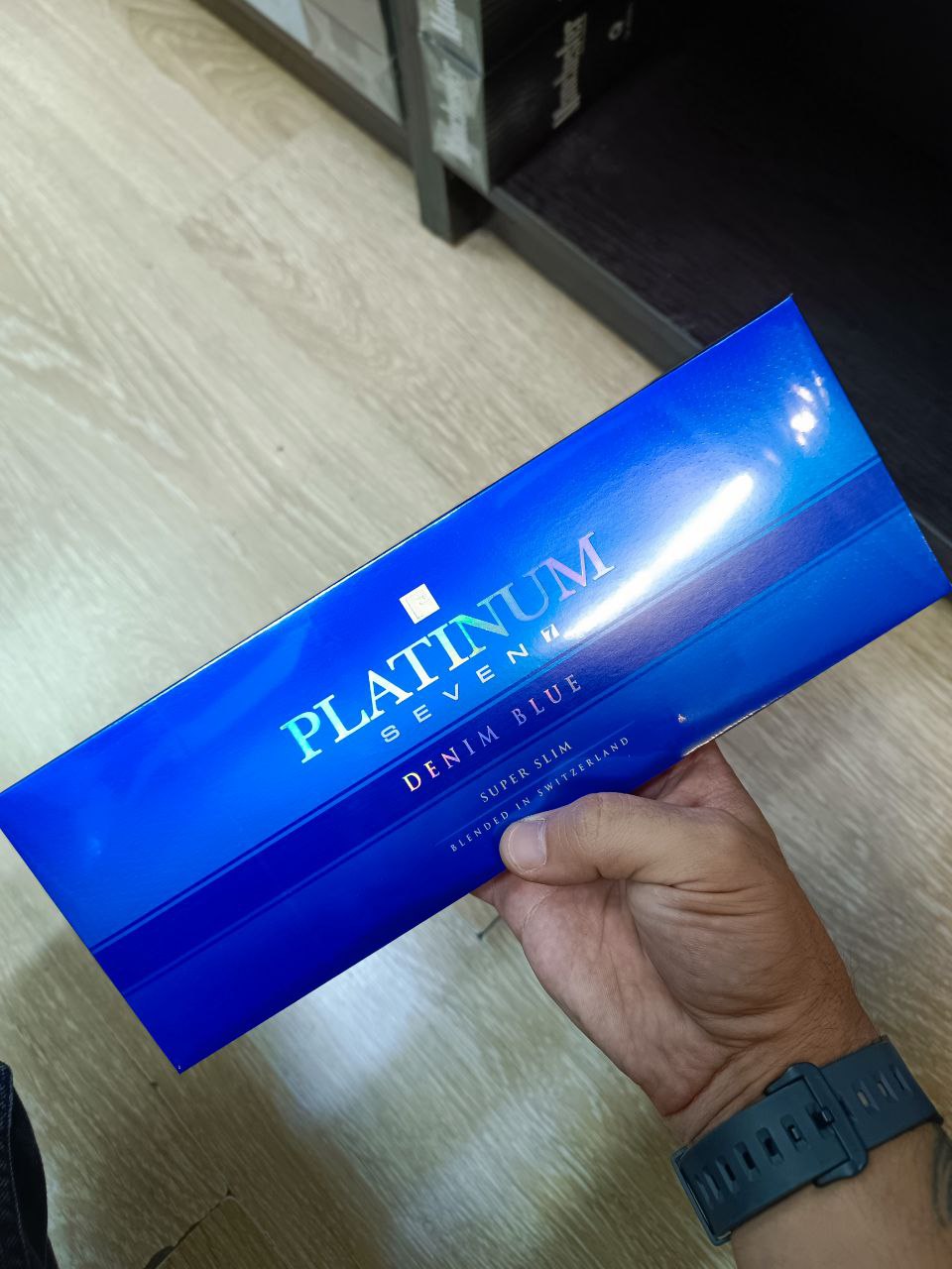 Platinum 7 Denim Blue Superslims