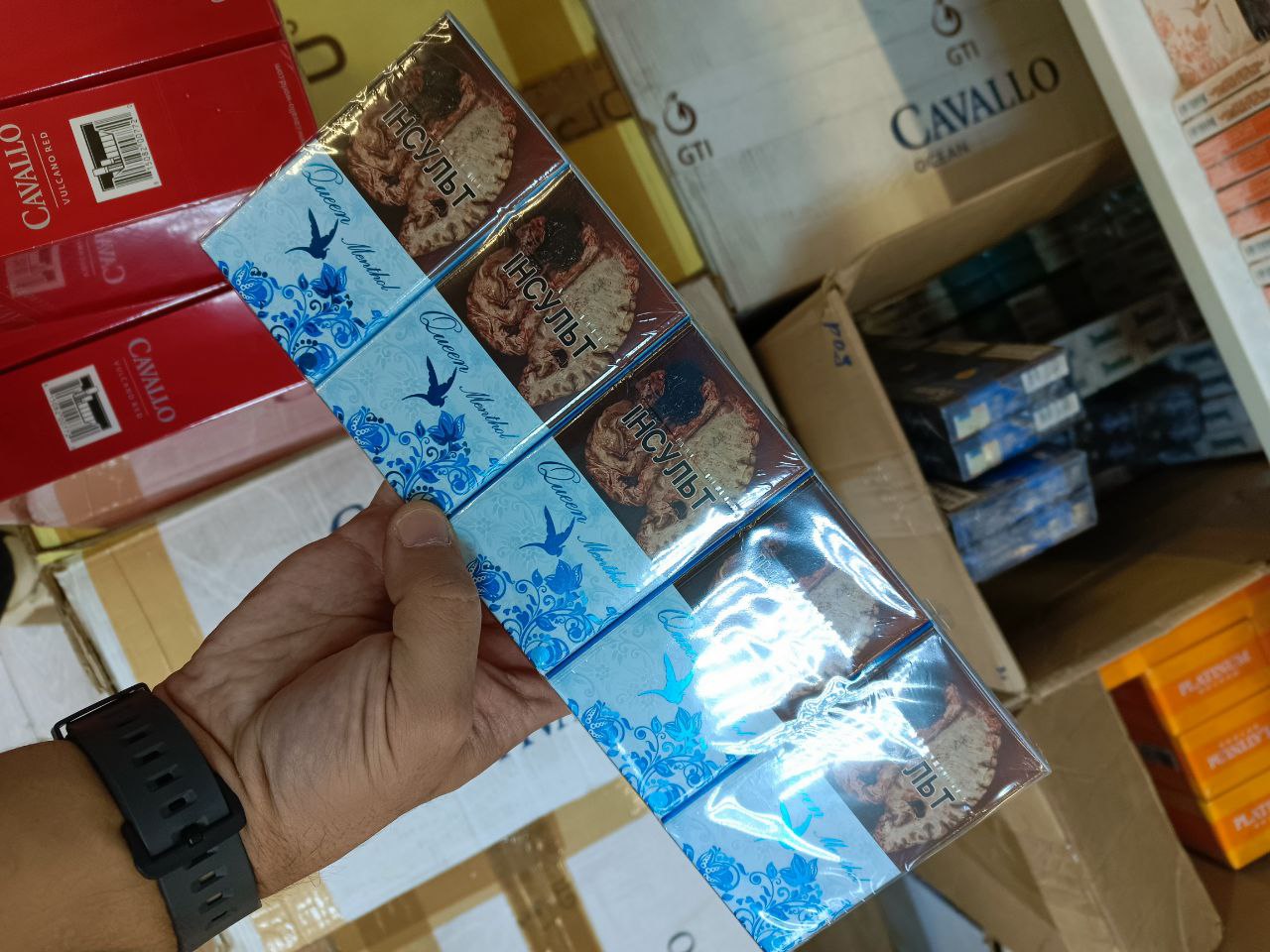 Queen Menthol Superslims (ментол)