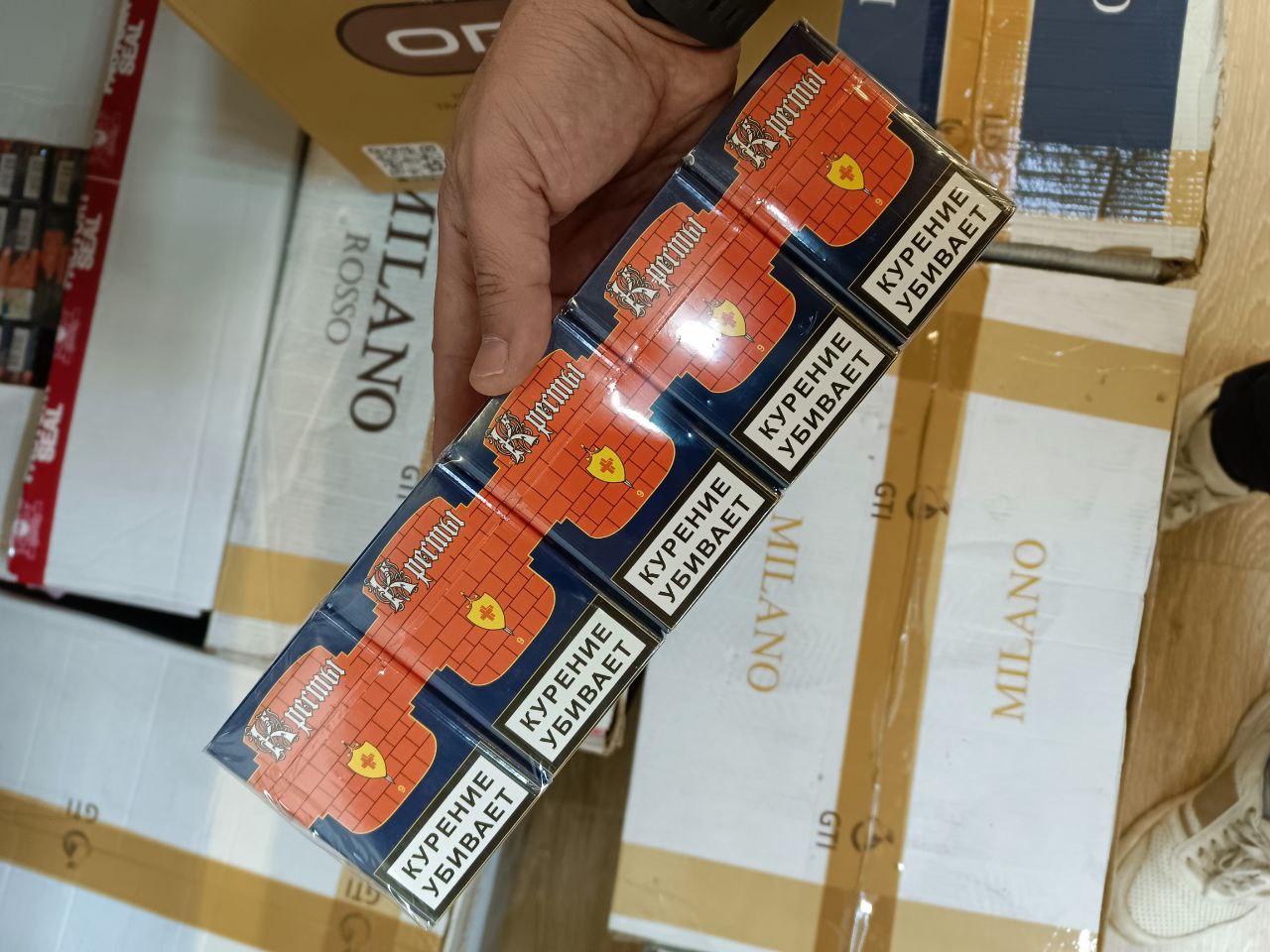 Кресты красные