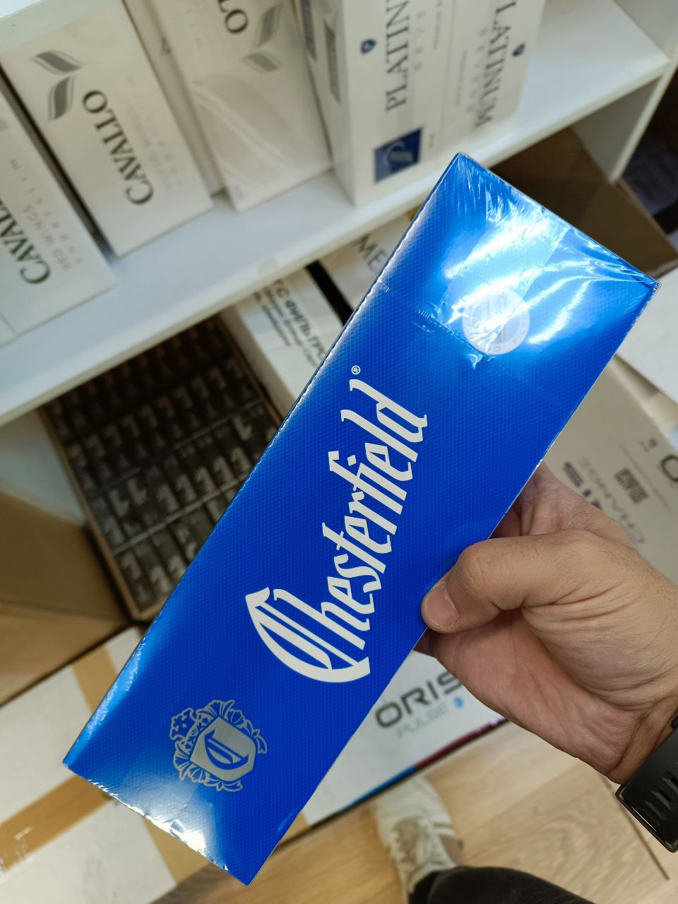 Chesterfield Blue (duty Free) King Size