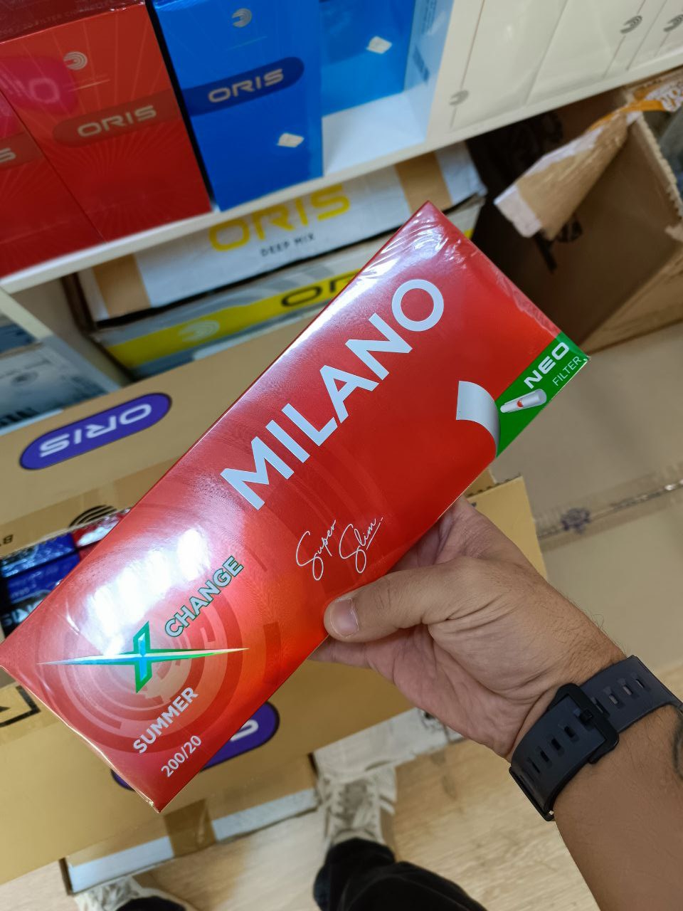 Milano XCHANGE Summer SuperSlims (ягоды, кнопка)