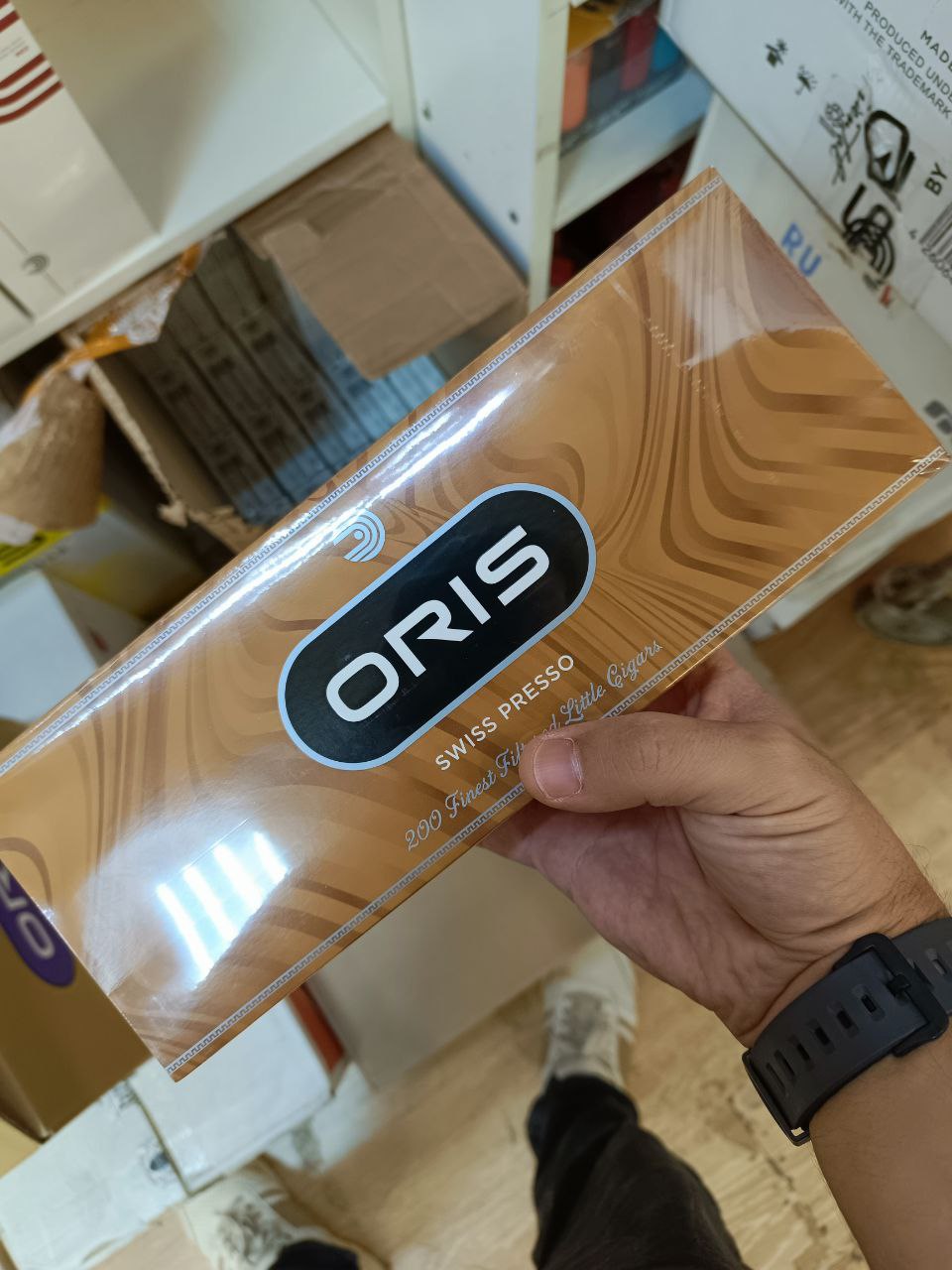 Oris Oriental Swiss Presso 100mm Сотка (кофе)