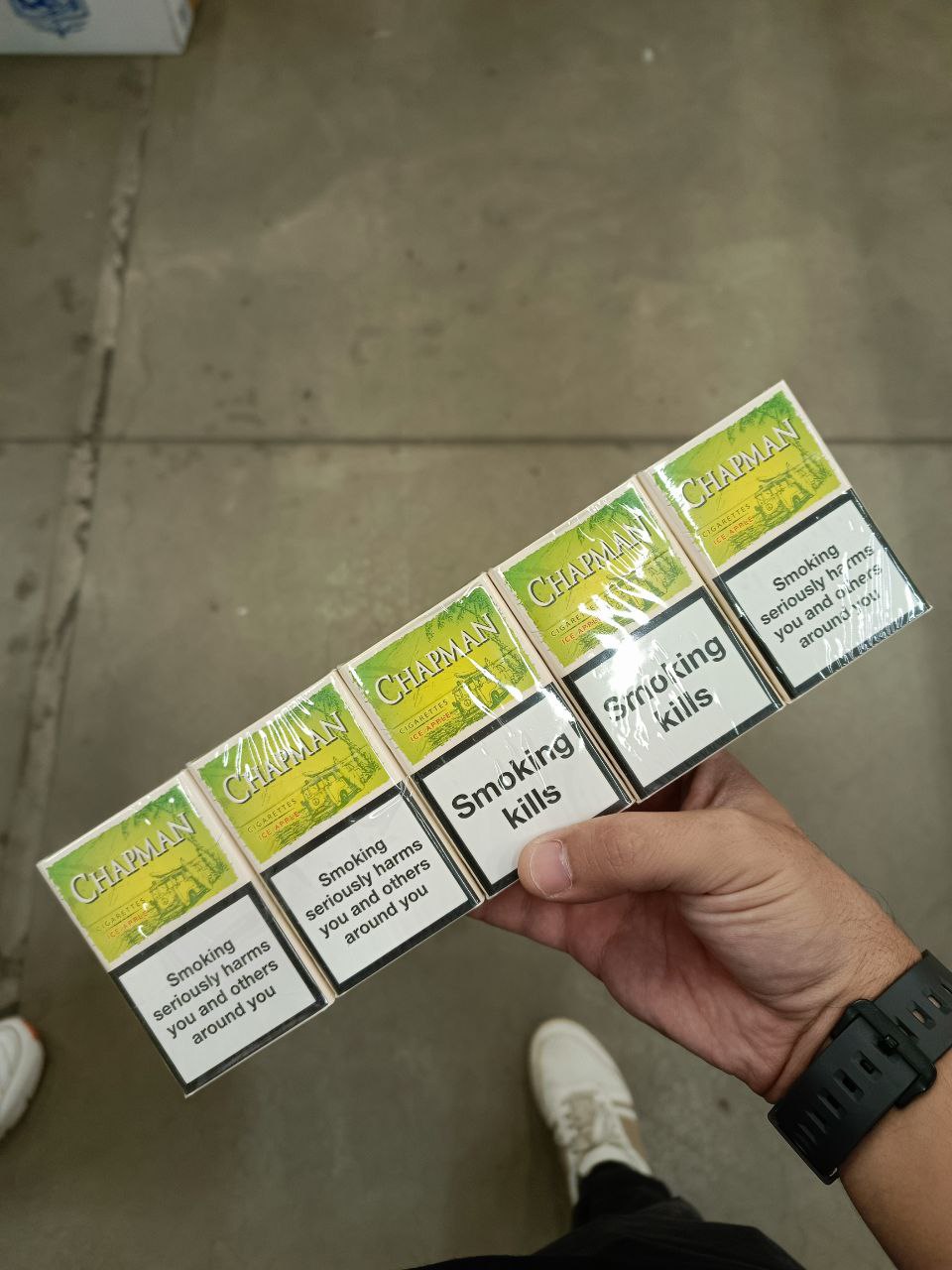 Chapmann Ice Apple Duty Free (яблоко)