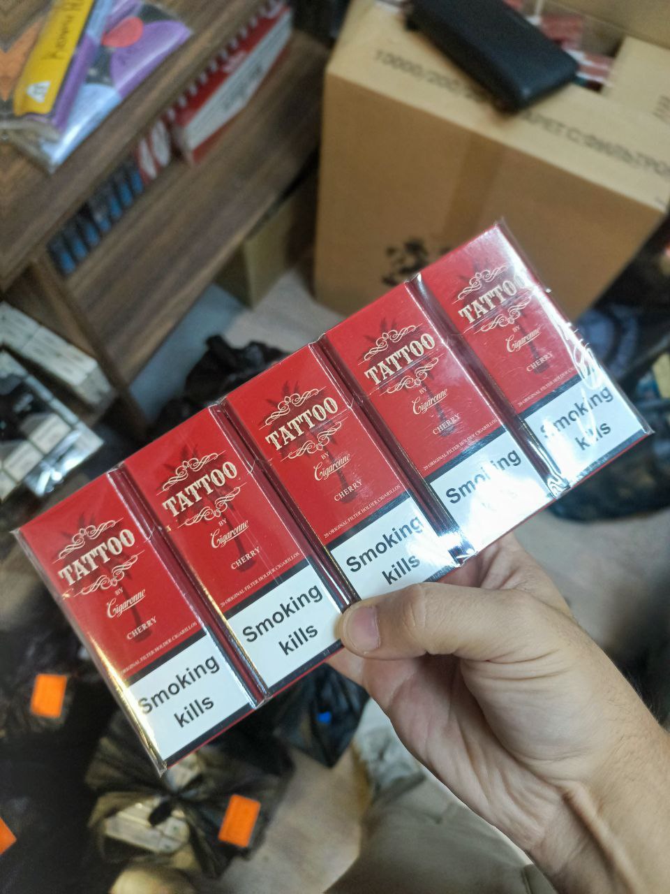 Tattoo By Cigaronne Cherry Slims (вишня)