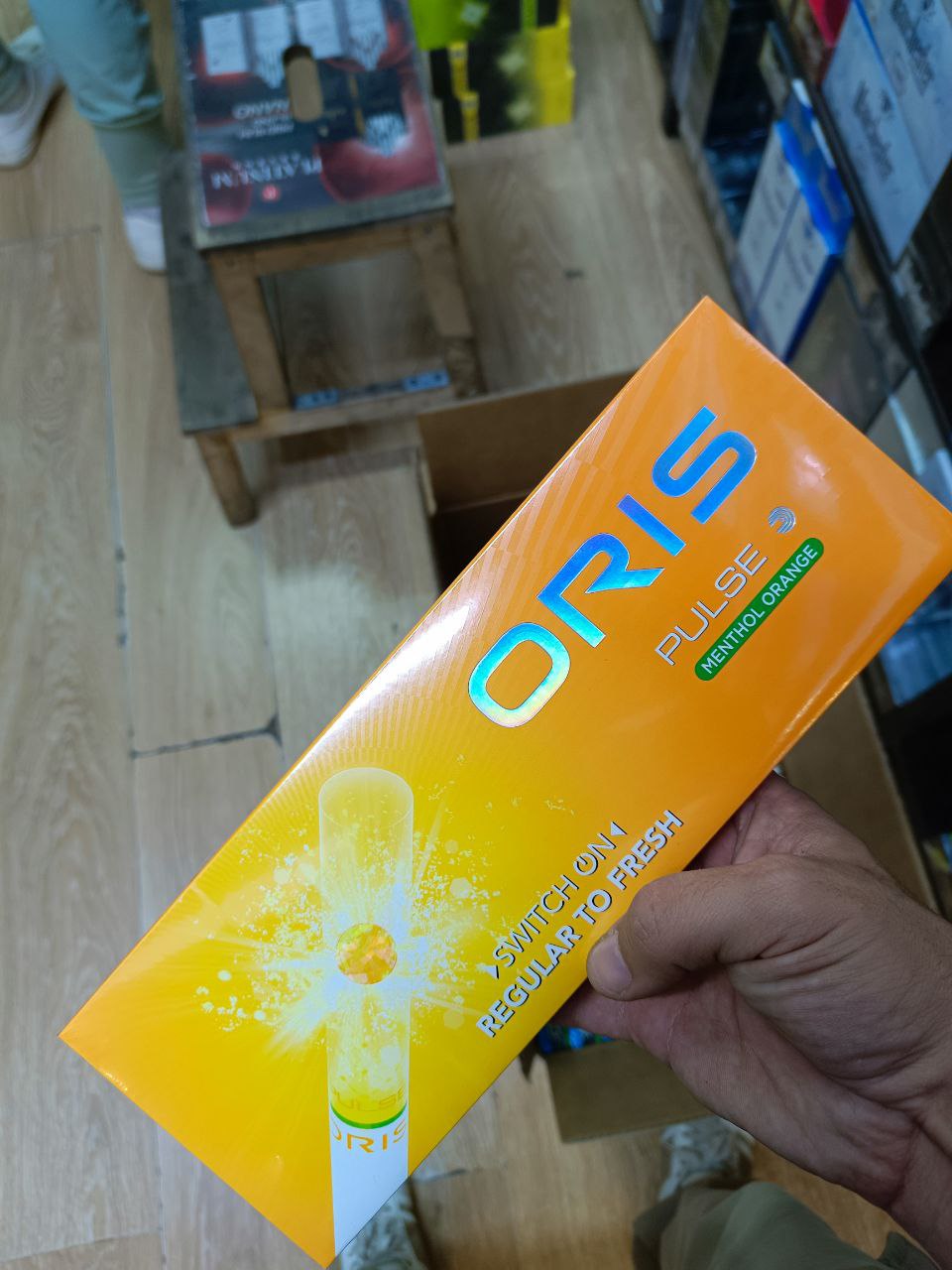Oris Pulse Menthol Orange Superslims (апельсин, кнопка)