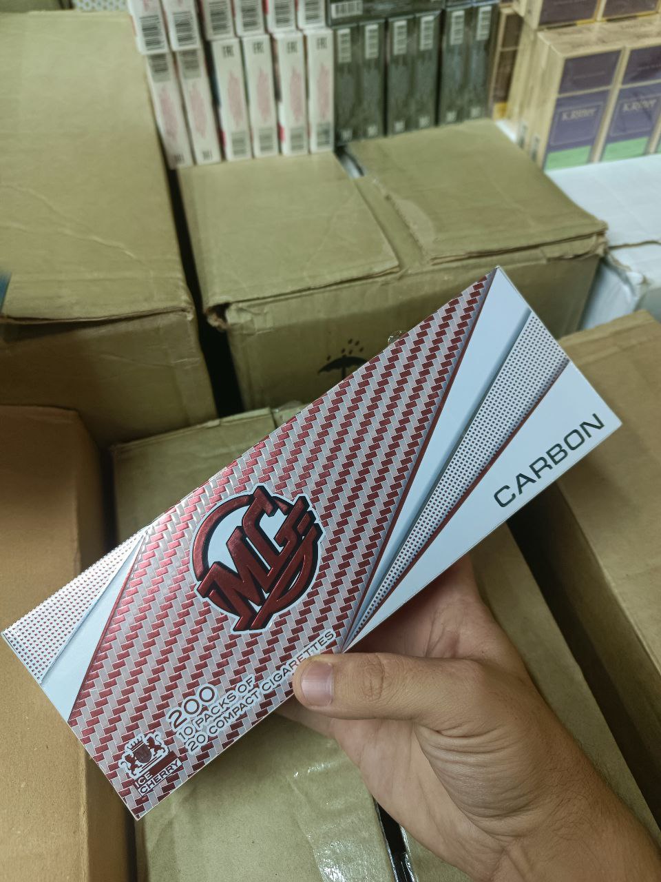 MG Carbon Ice Cherry Compact (вишня)