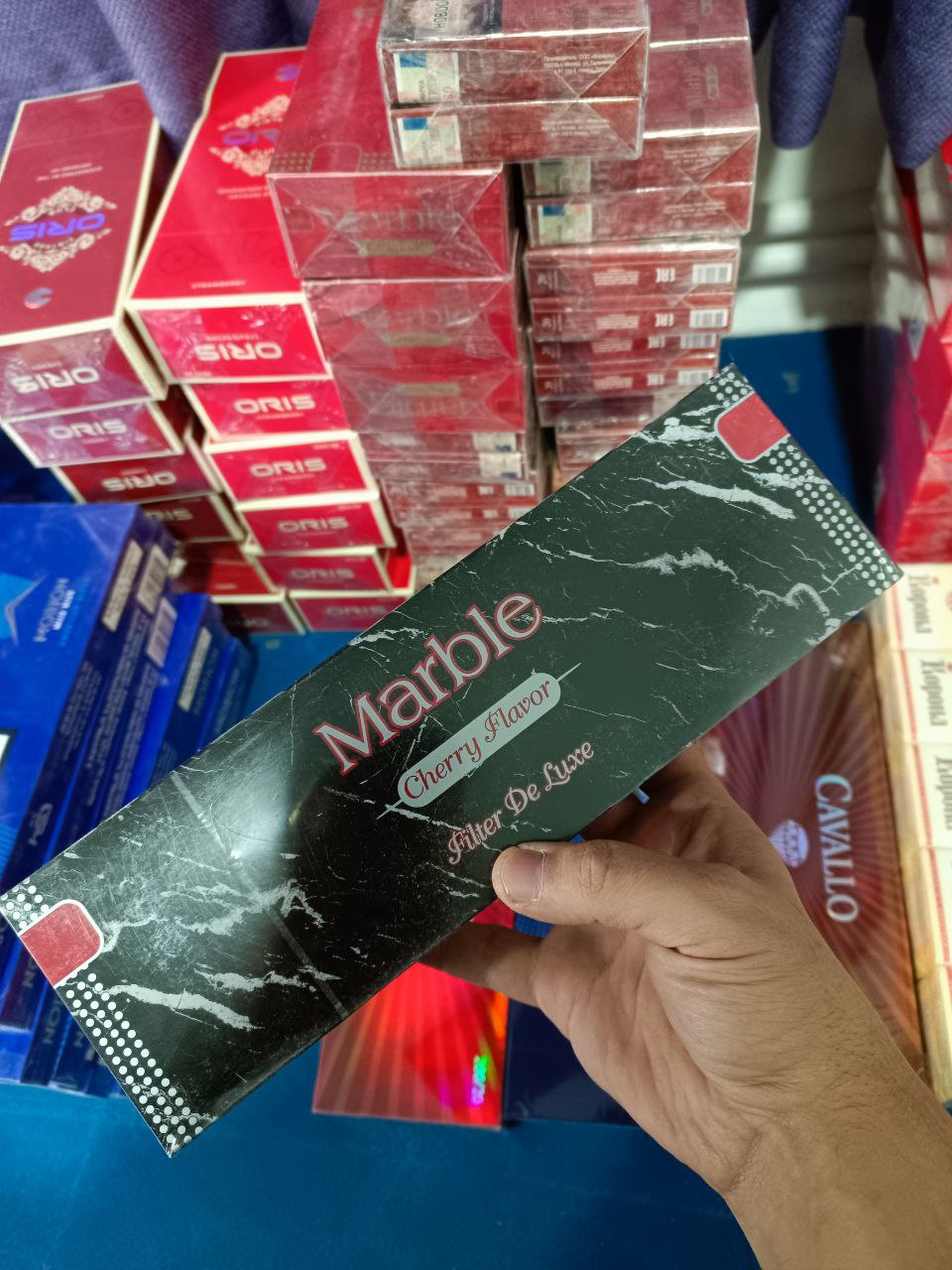 Marble Cherry Flavor (вишня) King Size