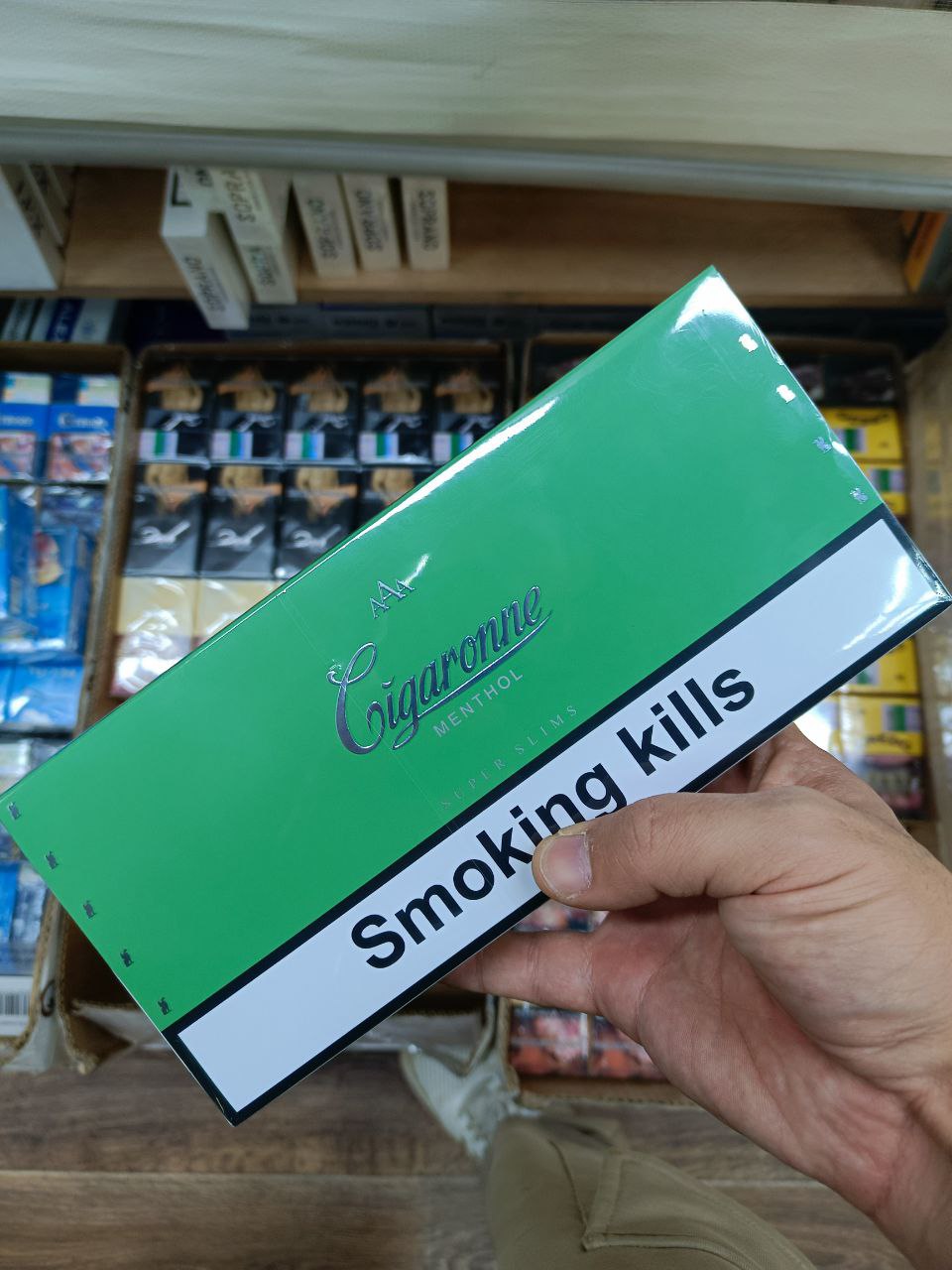 Cigaronne Menthol Superslims (ментол)