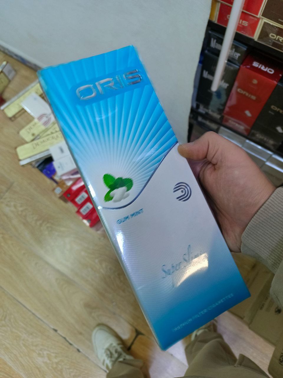 Oris Gum Mint Superslims (жвачка)