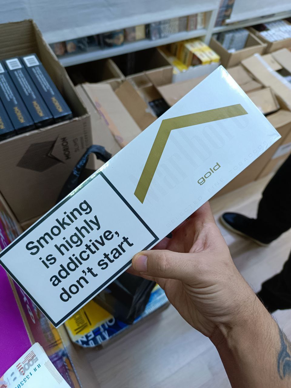 Marlboro Gold (Швейцария) King Size