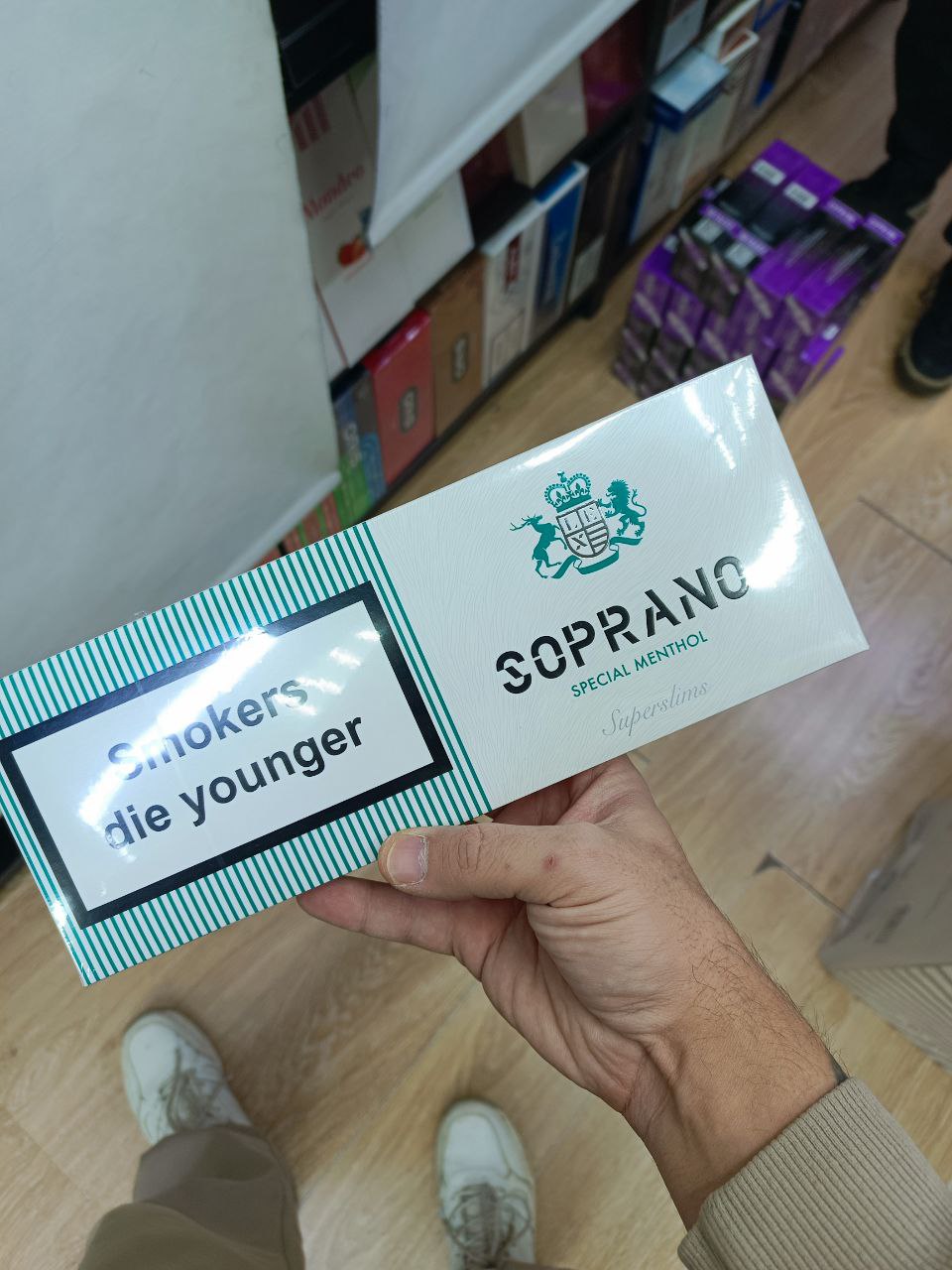 Soprano Special Menthol Superslims