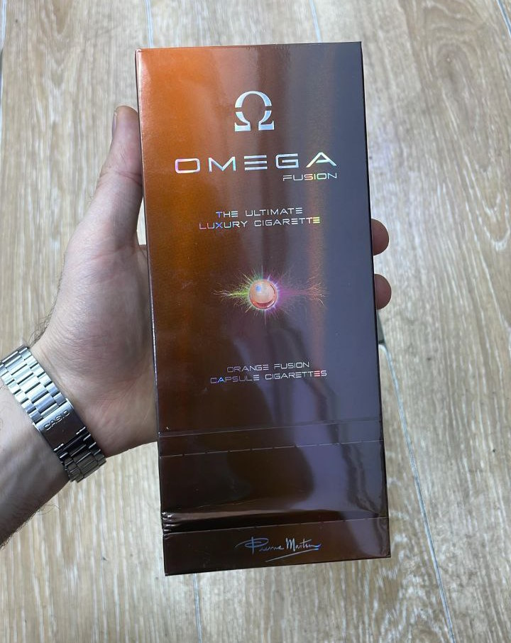Omega QS Orange Fusion (апельсин, кнопка)
