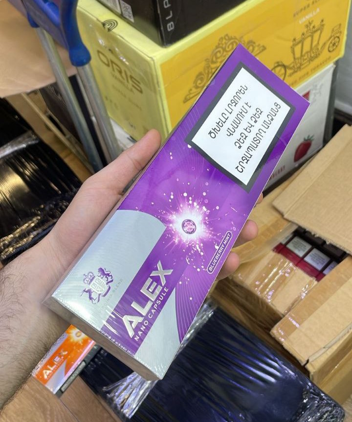 Alex Nano Blueberry (черника, кнопка)