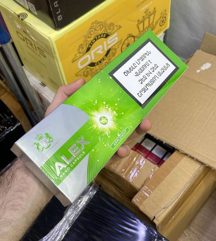 Alex Nano Apple Mint (яблоко, кнопка)