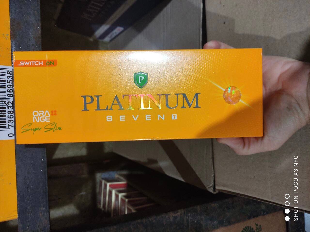 Platinum 7 QS Switch Orange (апельсин, кнопка)